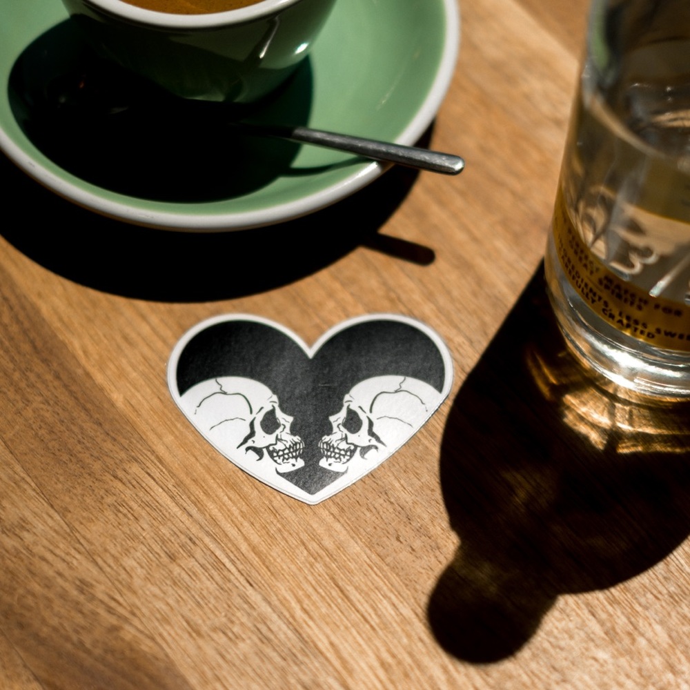 Endemic Ink Mirrored Love Sticker